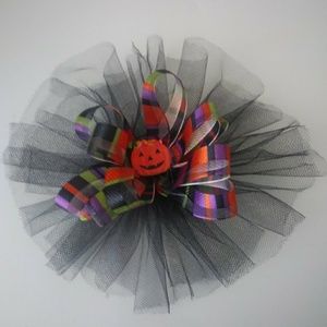 Halloween hair bow